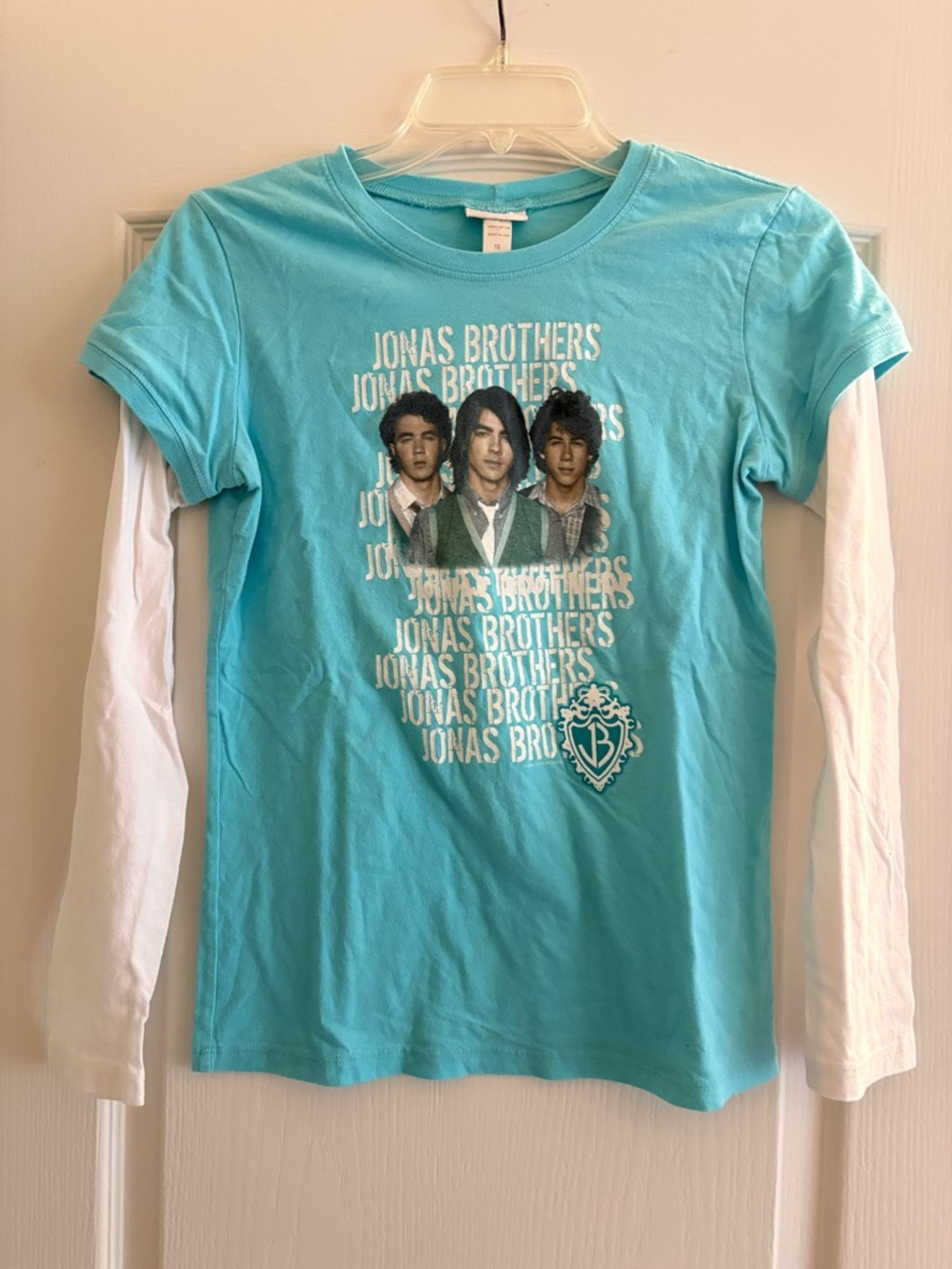 Vintage Limited Too Jonas Brothers Layered-Look Long Sleeve Tee